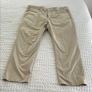 Scott Barber khaki Pants size 37. 28” inseam.